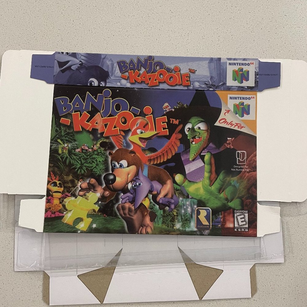 Banjo Kazooie (NINTENDO 64 N64) Box Only